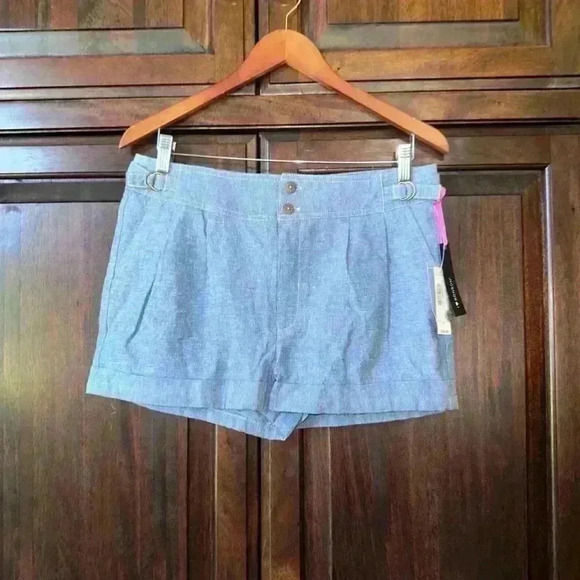 NWT!! I ♥ Ronson Shorts for Woman /Size 6 /Blue - Picture 1 of 11